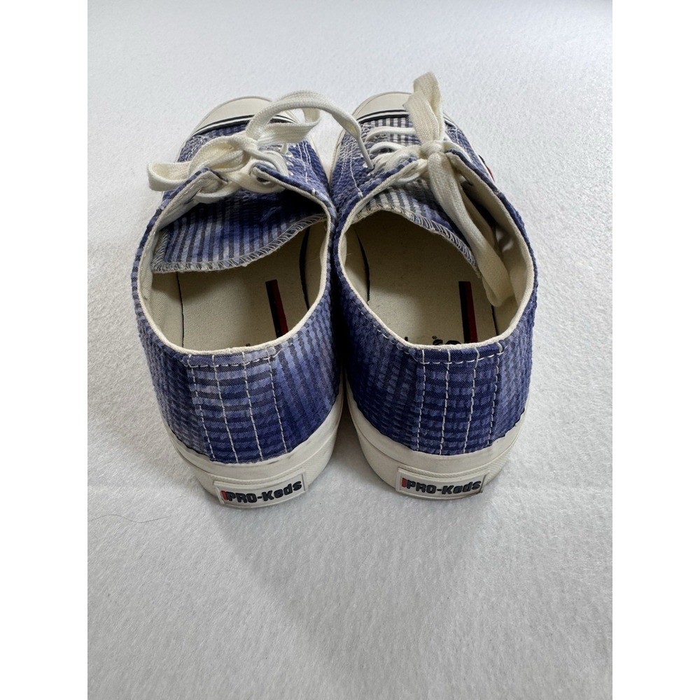 Pro-Keds Sneakers Royal Lo Tie Dye Seersucker Men's Cap Toe Size 8 Blue PK62758 - Picture 4 of 9